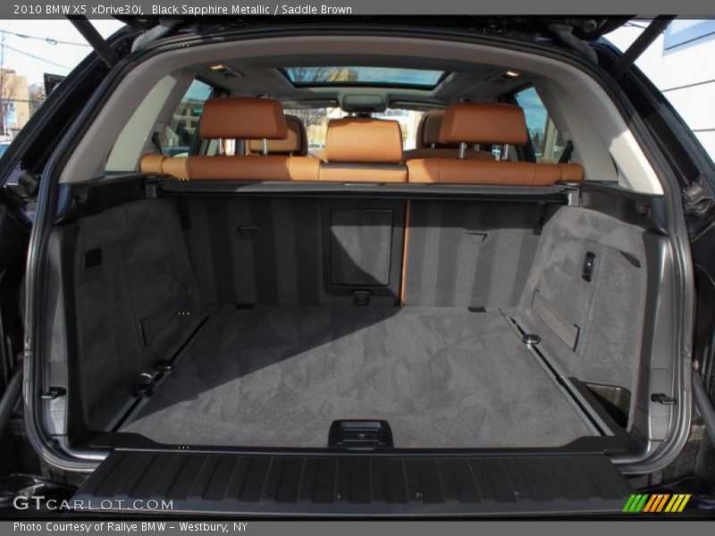 Black Sapphire Metallic / Saddle Brown 2010 BMW X5 xDrive30i