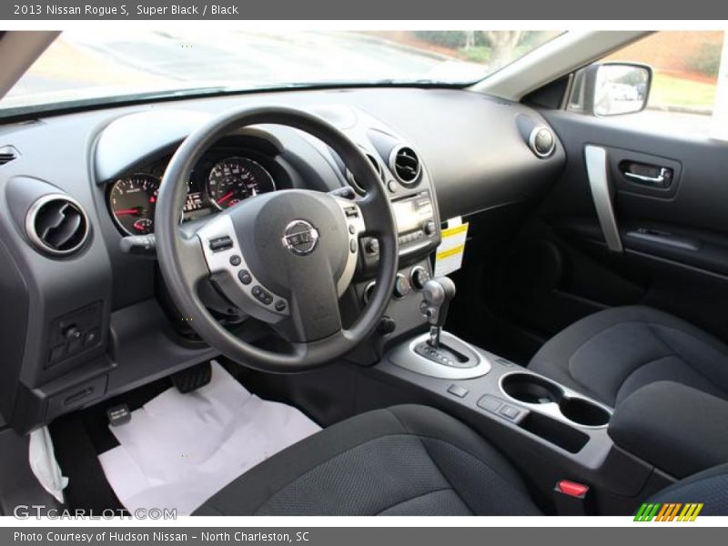 Super Black / Black 2013 Nissan Rogue S