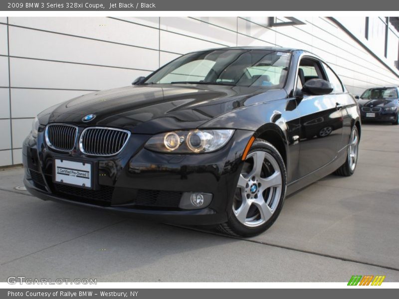 Jet Black / Black 2009 BMW 3 Series 328xi Coupe
