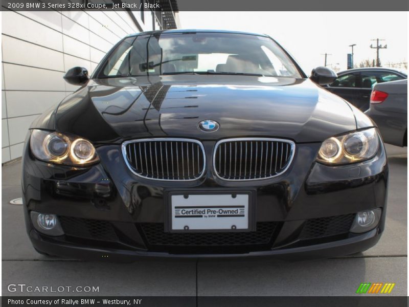 Jet Black / Black 2009 BMW 3 Series 328xi Coupe