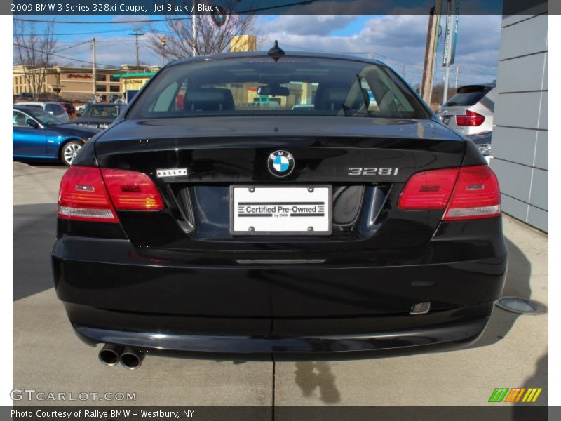 Jet Black / Black 2009 BMW 3 Series 328xi Coupe