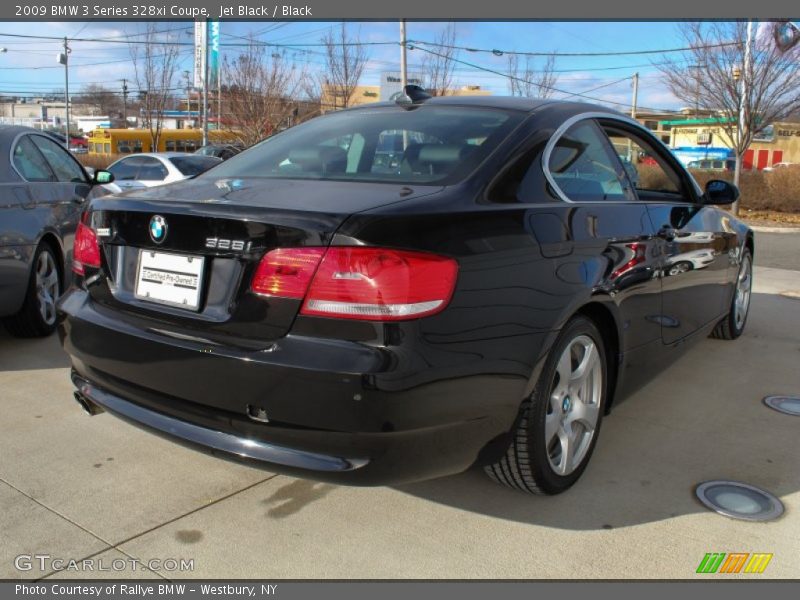 Jet Black / Black 2009 BMW 3 Series 328xi Coupe
