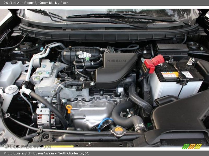 Super Black / Black 2013 Nissan Rogue S