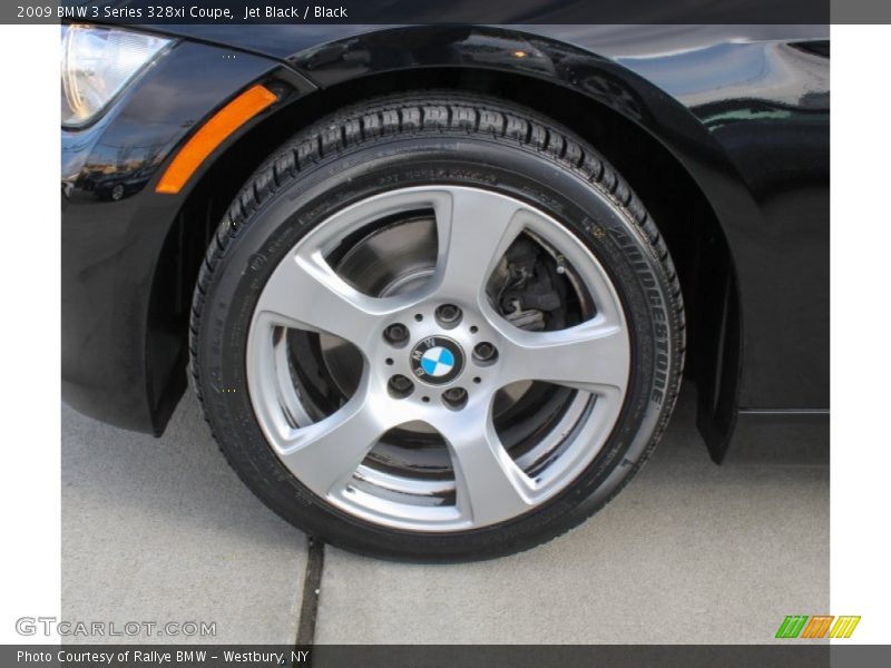 Jet Black / Black 2009 BMW 3 Series 328xi Coupe
