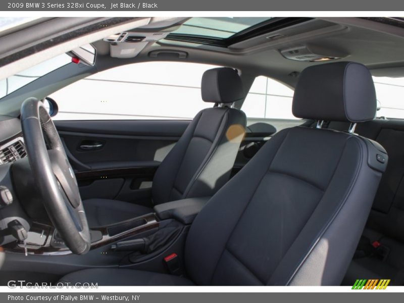 Jet Black / Black 2009 BMW 3 Series 328xi Coupe