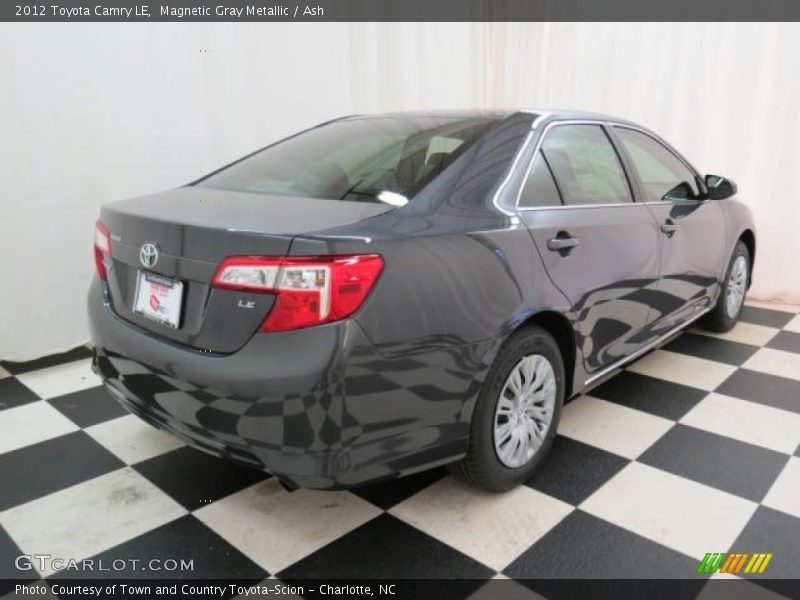 Magnetic Gray Metallic / Ash 2012 Toyota Camry LE