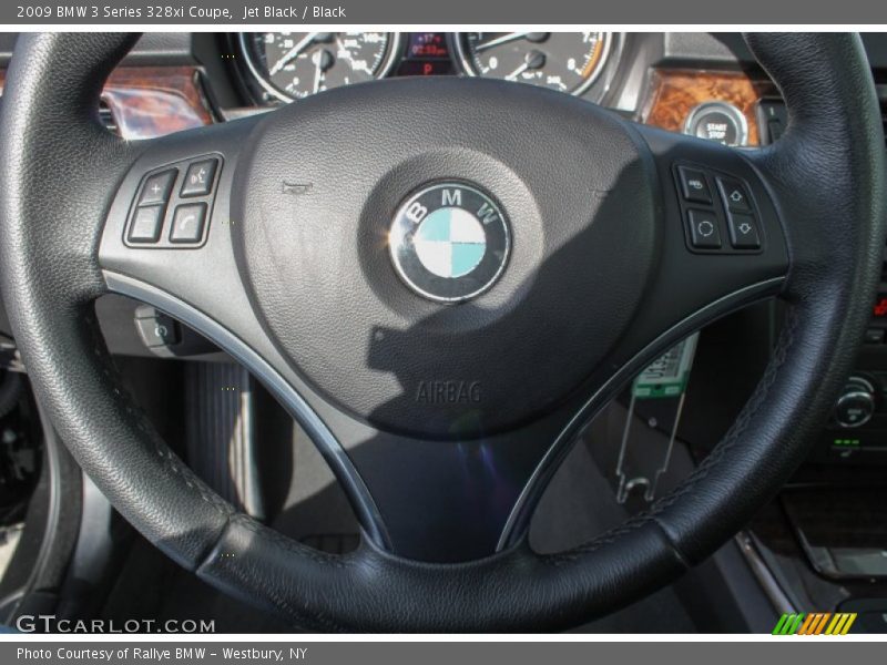 Jet Black / Black 2009 BMW 3 Series 328xi Coupe