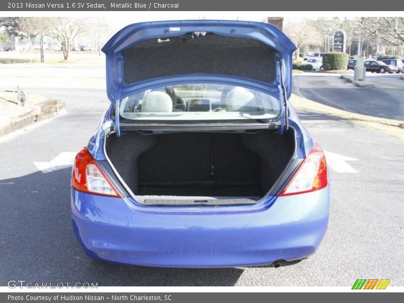 Metallic Blue / Charcoal 2013 Nissan Versa 1.6 SV Sedan
