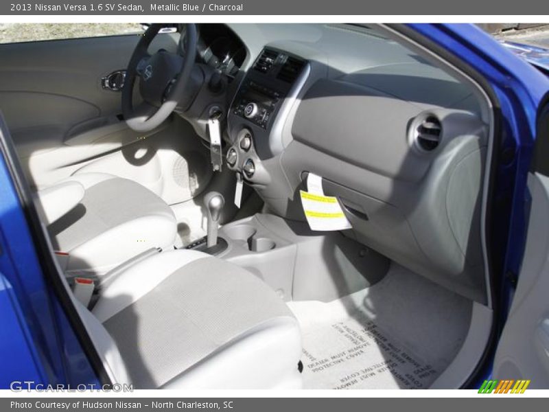 Metallic Blue / Charcoal 2013 Nissan Versa 1.6 SV Sedan