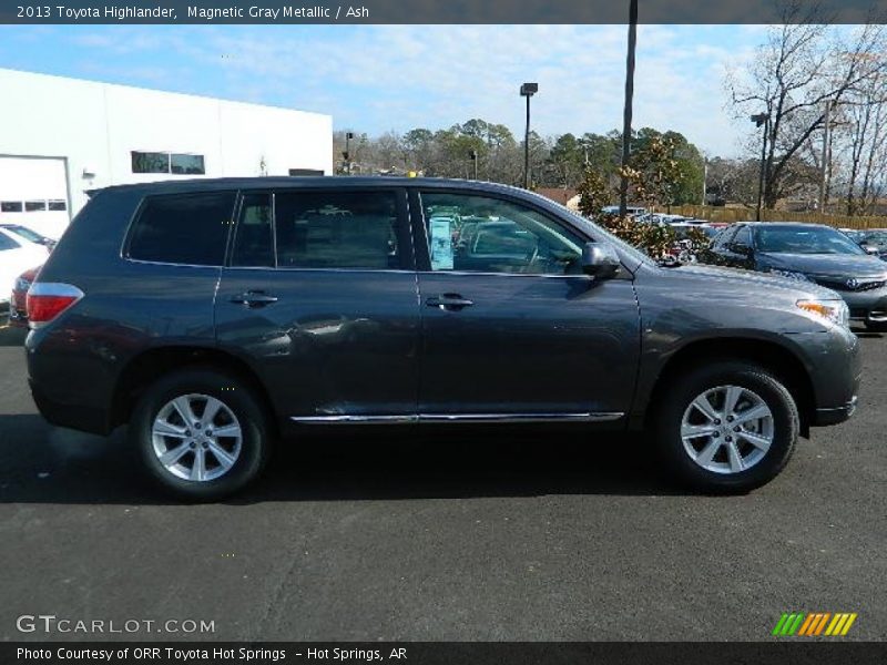 Magnetic Gray Metallic / Ash 2013 Toyota Highlander