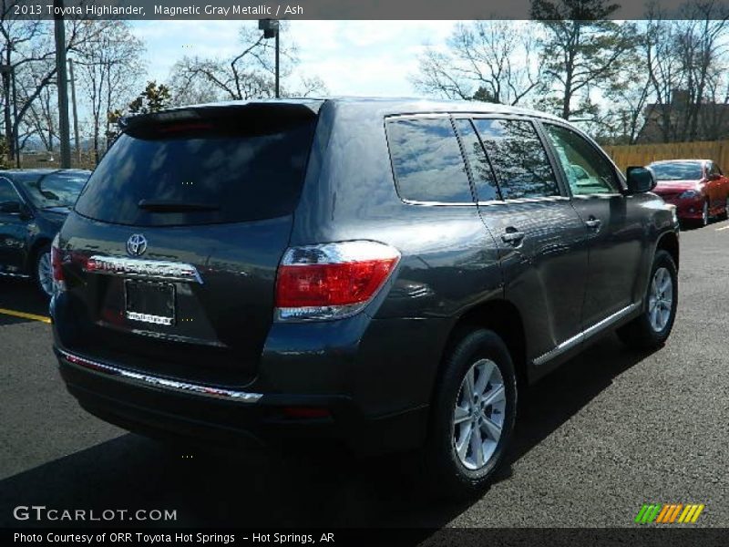 Magnetic Gray Metallic / Ash 2013 Toyota Highlander