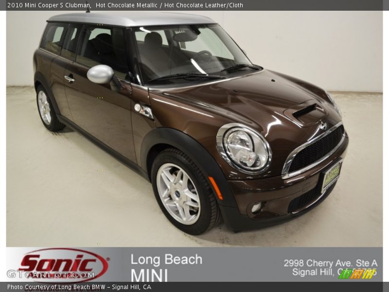 Hot Chocolate Metallic / Hot Chocolate Leather/Cloth 2010 Mini Cooper S Clubman