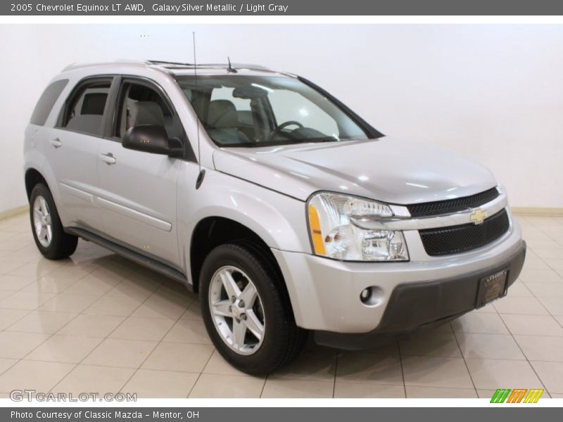 Galaxy Silver Metallic / Light Gray 2005 Chevrolet Equinox LT AWD
