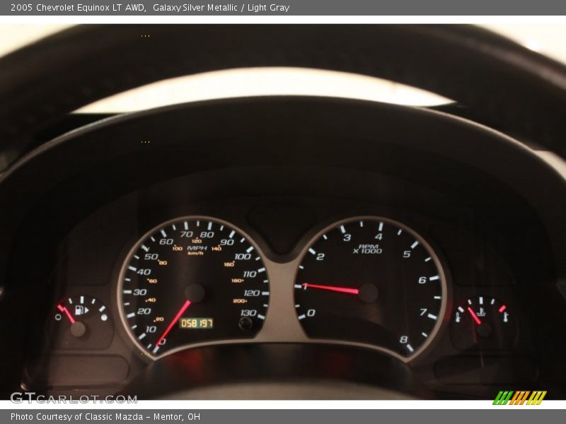 Galaxy Silver Metallic / Light Gray 2005 Chevrolet Equinox LT AWD