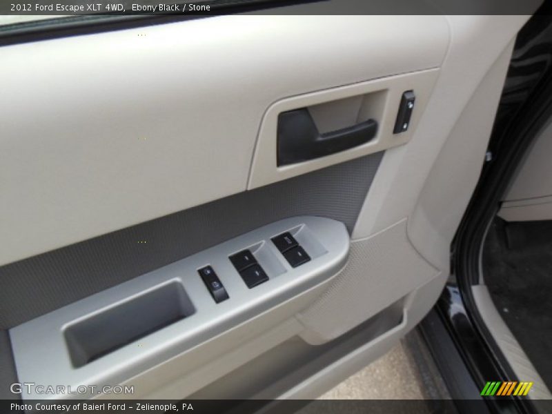 Ebony Black / Stone 2012 Ford Escape XLT 4WD
