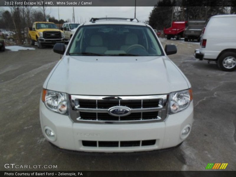 White Suede / Camel 2012 Ford Escape XLT 4WD