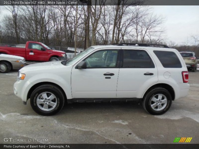 White Suede / Camel 2012 Ford Escape XLT 4WD