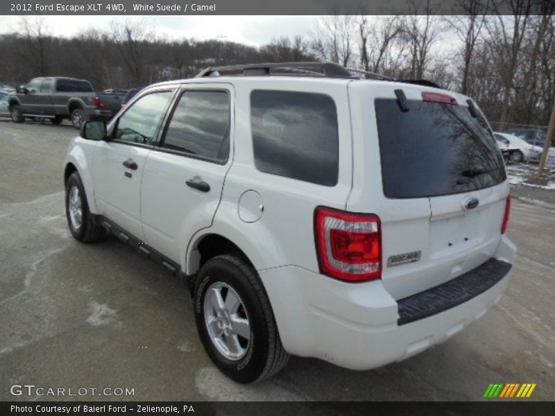 White Suede / Camel 2012 Ford Escape XLT 4WD