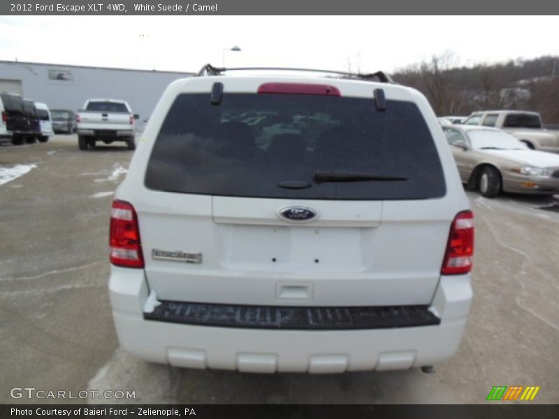 White Suede / Camel 2012 Ford Escape XLT 4WD