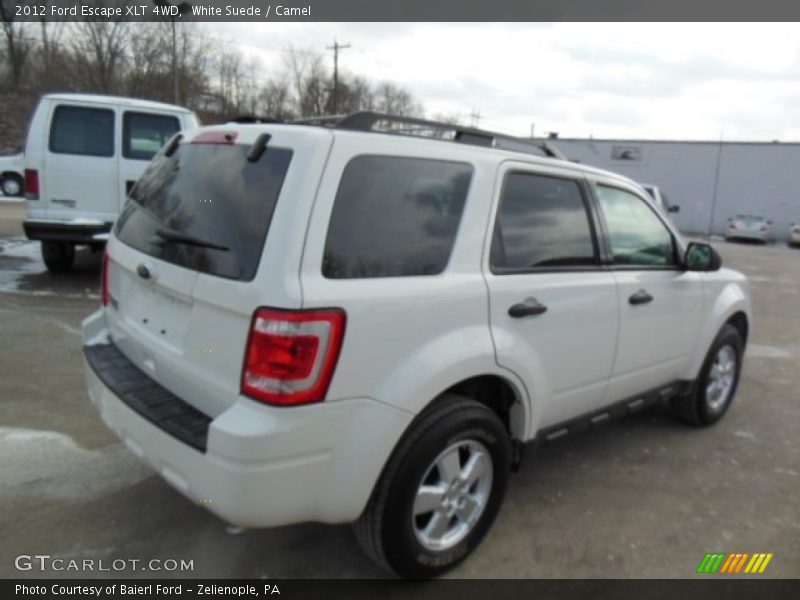 White Suede / Camel 2012 Ford Escape XLT 4WD