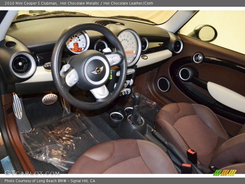 Hot Chocolate Metallic / Hot Chocolate Leather/Cloth 2010 Mini Cooper S Clubman