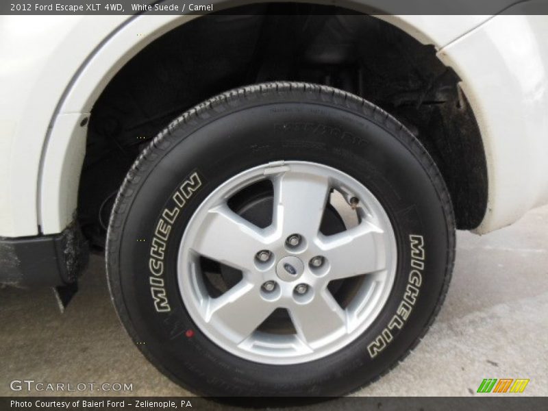 White Suede / Camel 2012 Ford Escape XLT 4WD