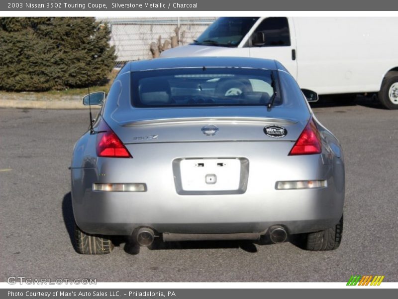 Silverstone Metallic / Charcoal 2003 Nissan 350Z Touring Coupe