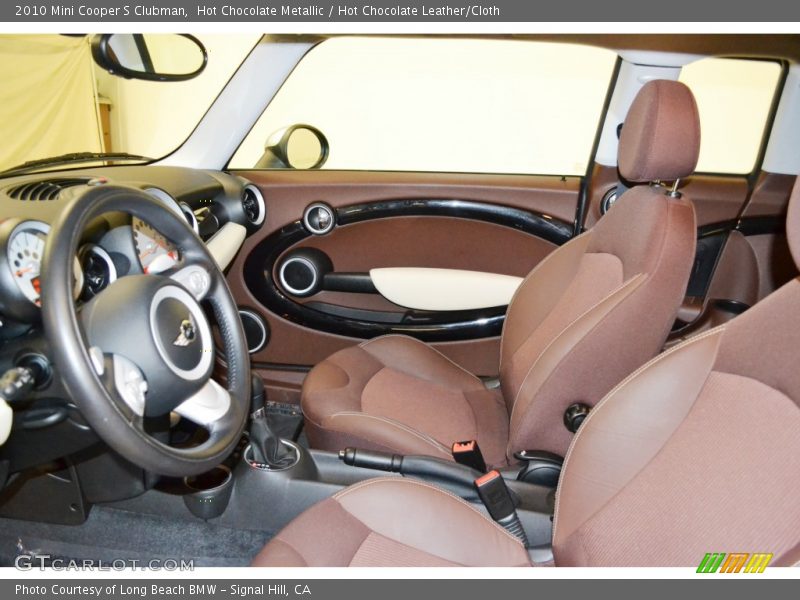 Hot Chocolate Metallic / Hot Chocolate Leather/Cloth 2010 Mini Cooper S Clubman