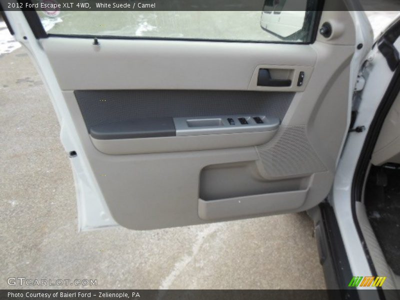 White Suede / Camel 2012 Ford Escape XLT 4WD