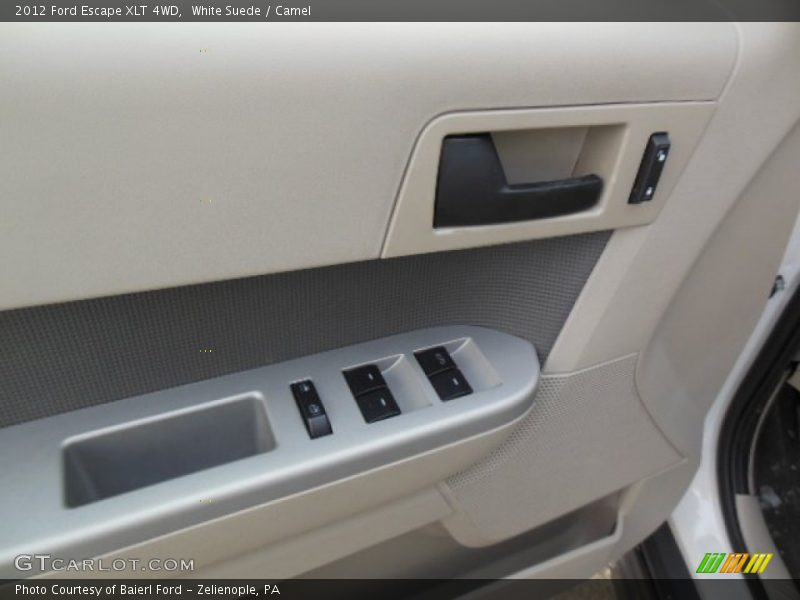 White Suede / Camel 2012 Ford Escape XLT 4WD