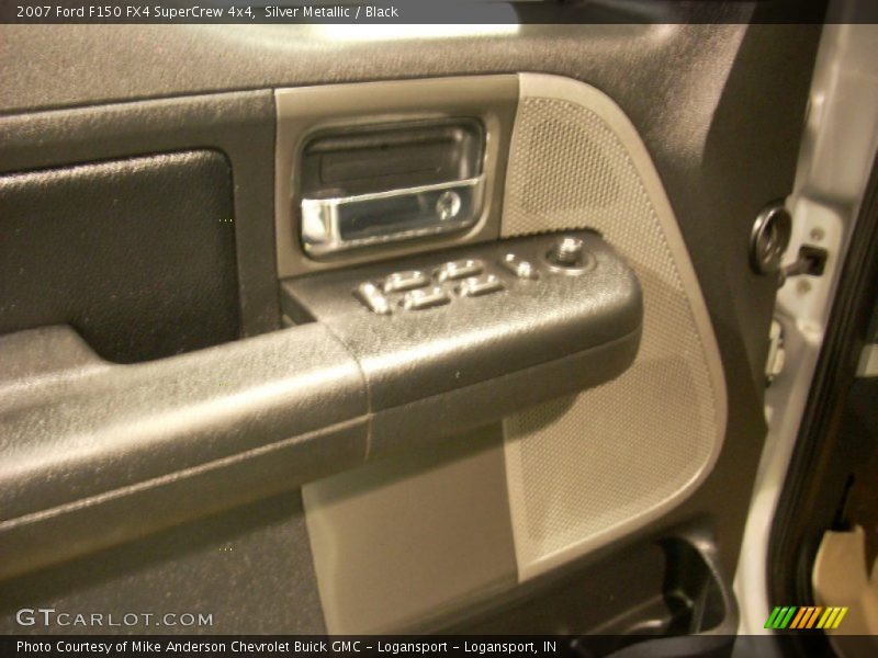 Silver Metallic / Black 2007 Ford F150 FX4 SuperCrew 4x4