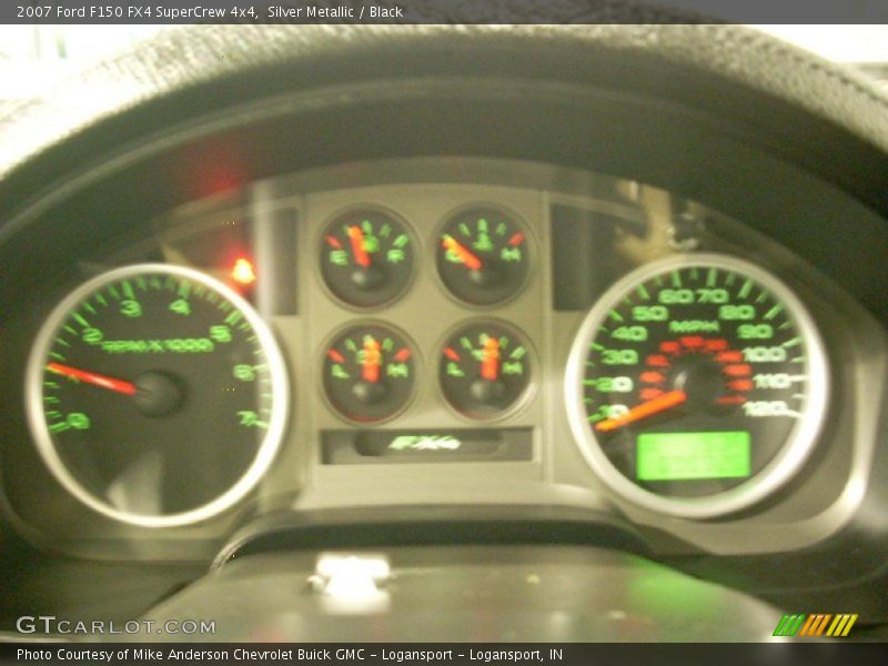 Silver Metallic / Black 2007 Ford F150 FX4 SuperCrew 4x4