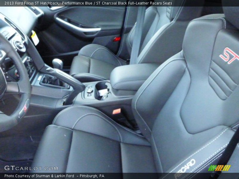 Front Seat of 2013 Focus ST Hatchback