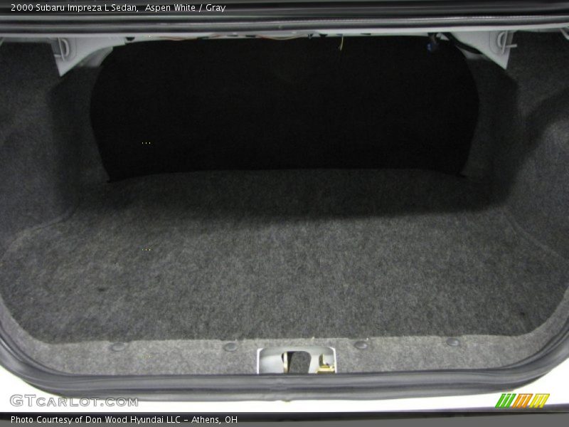  2000 Impreza L Sedan Trunk