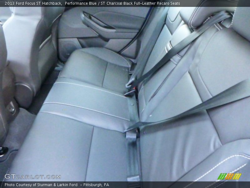 Rear Seat of 2013 Focus ST Hatchback