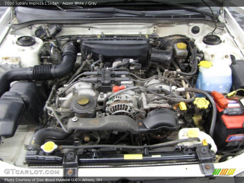  2000 Impreza L Sedan Engine - 2.2 Liter SOHC 16-Valve Flat 4 Cylinder