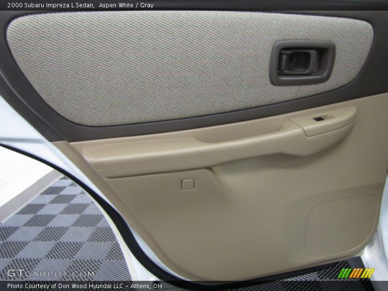 Door Panel of 2000 Impreza L Sedan