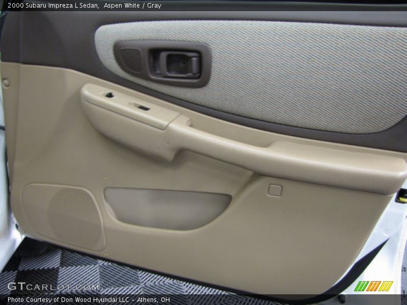 Door Panel of 2000 Impreza L Sedan