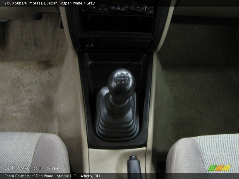  2000 Impreza L Sedan 5 Speed Manual Shifter