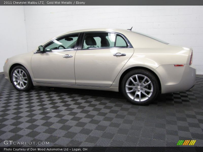 Gold Mist Metallic / Ebony 2011 Chevrolet Malibu LTZ