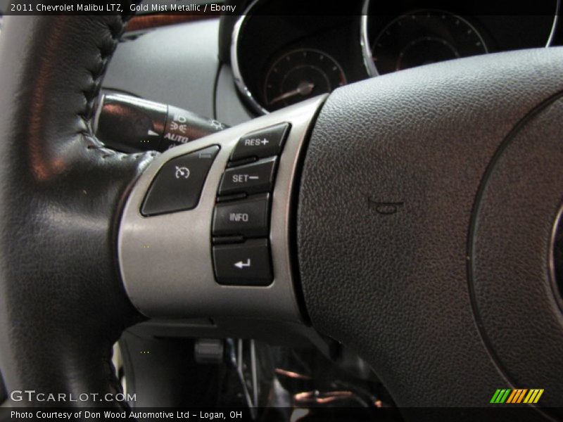 Gold Mist Metallic / Ebony 2011 Chevrolet Malibu LTZ