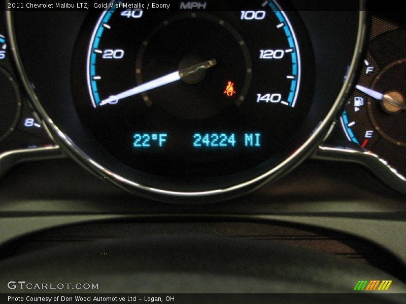 Gold Mist Metallic / Ebony 2011 Chevrolet Malibu LTZ