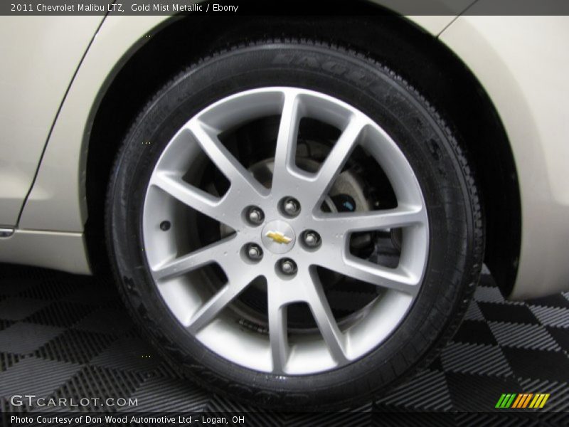 Gold Mist Metallic / Ebony 2011 Chevrolet Malibu LTZ