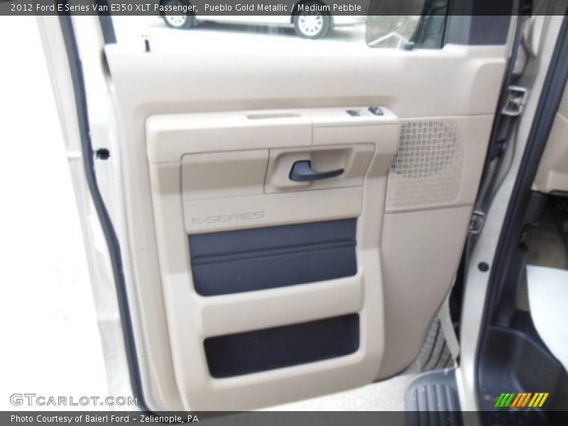 Pueblo Gold Metallic / Medium Pebble 2012 Ford E Series Van E350 XLT Passenger