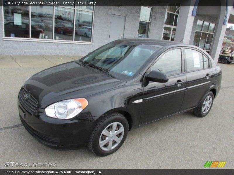 Front 3/4 View of 2007 Accent GLS Sedan