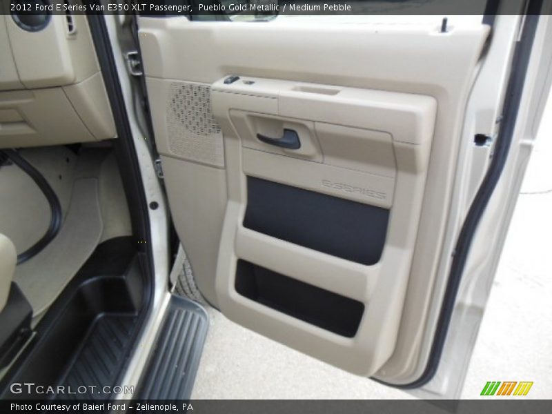 Pueblo Gold Metallic / Medium Pebble 2012 Ford E Series Van E350 XLT Passenger