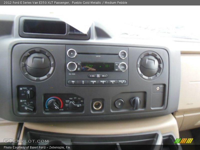Controls of 2012 E Series Van E350 XLT Passenger