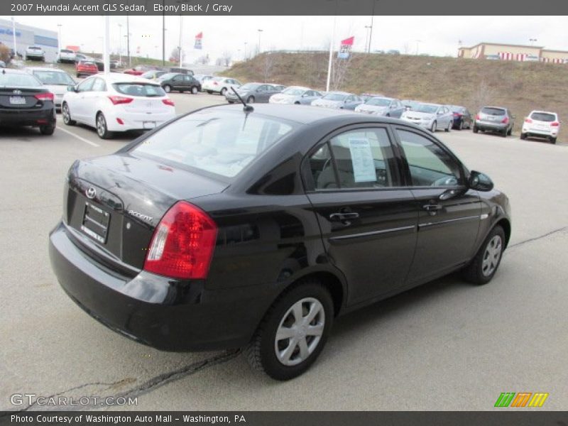  2007 Accent GLS Sedan Ebony Black