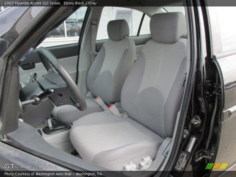 Front Seat of 2007 Accent GLS Sedan