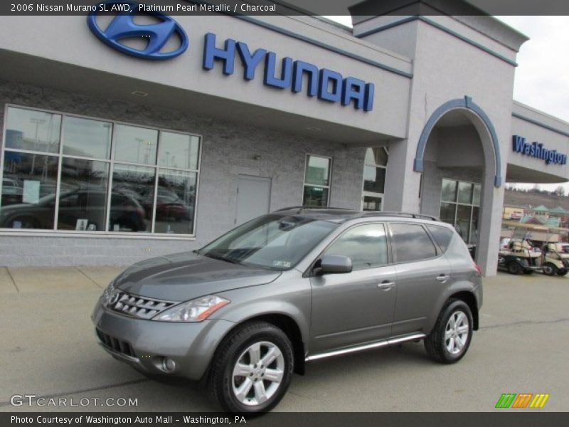Platinum Pearl Metallic / Charcoal 2006 Nissan Murano SL AWD
